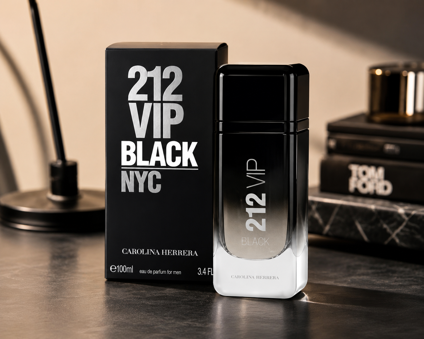 212 VIP Black Eau de Parfum Masculino 100ml – Carolina Herrera