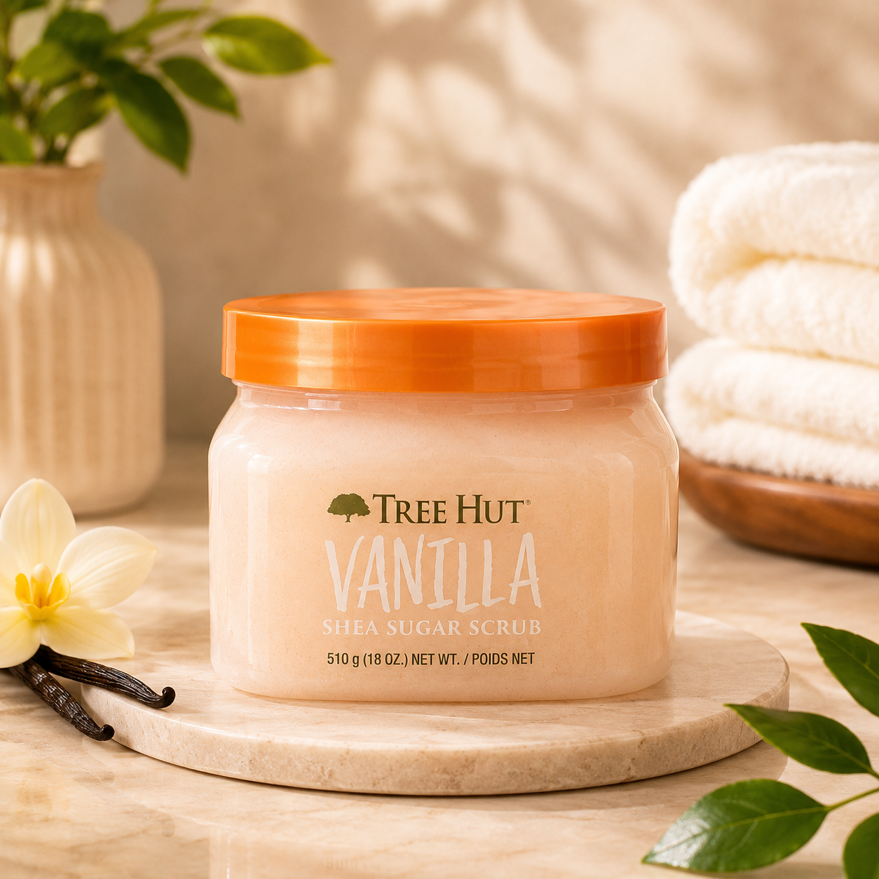 Tree Hut Vanilla Shea Sugar Scrub 510g - Esfoliante Corporal Original